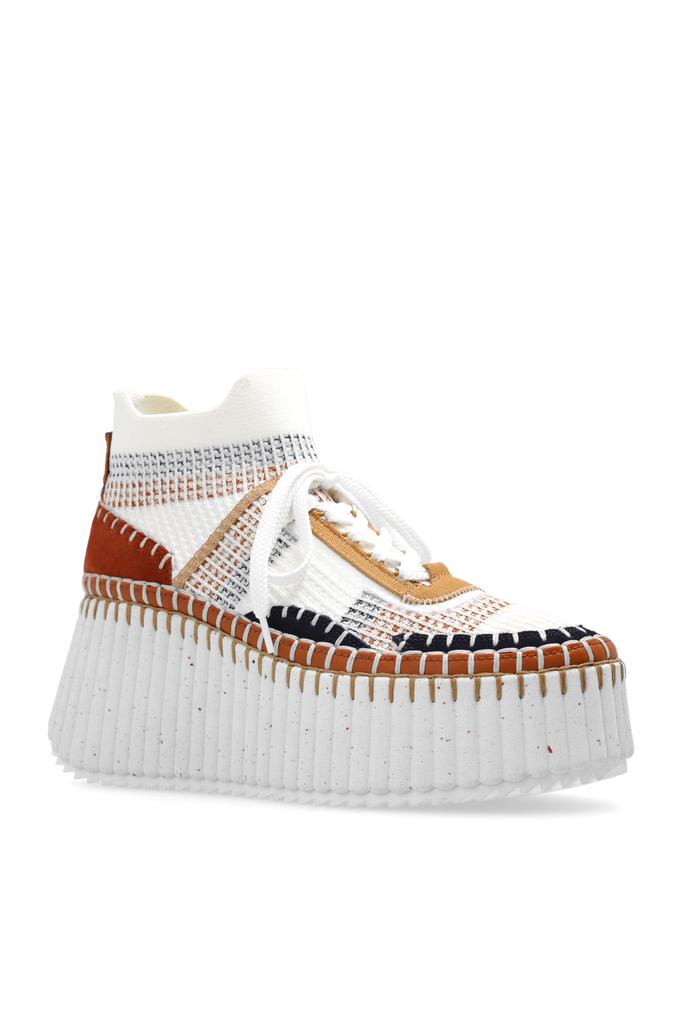 【CHLOE】NAMA WEDGE SNEAKERS●CHC24U02IBD26Z Chloé Nama Wedge Sneaker | Chloé US