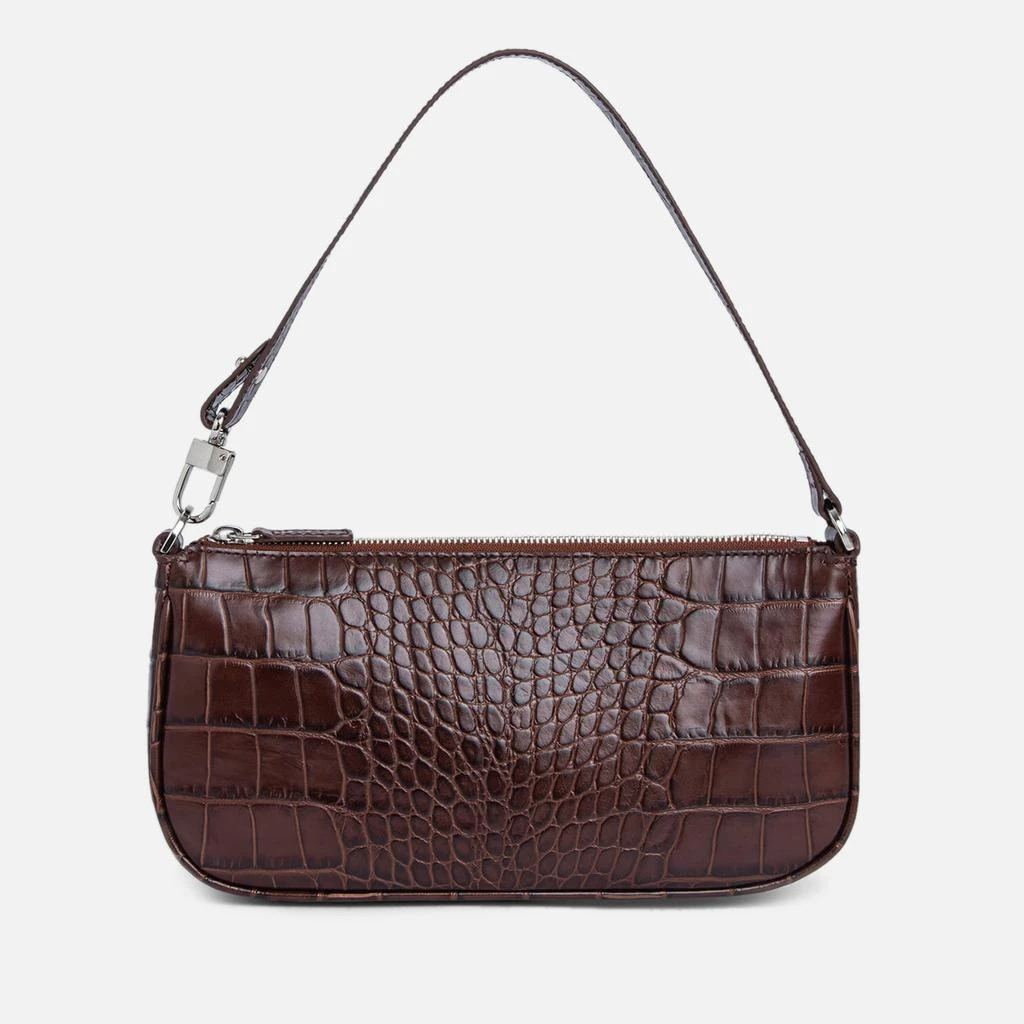 商品by FAR|BY FAR Women's Rachel Croco Bag - Nutella,价格¥1577,第1张图片