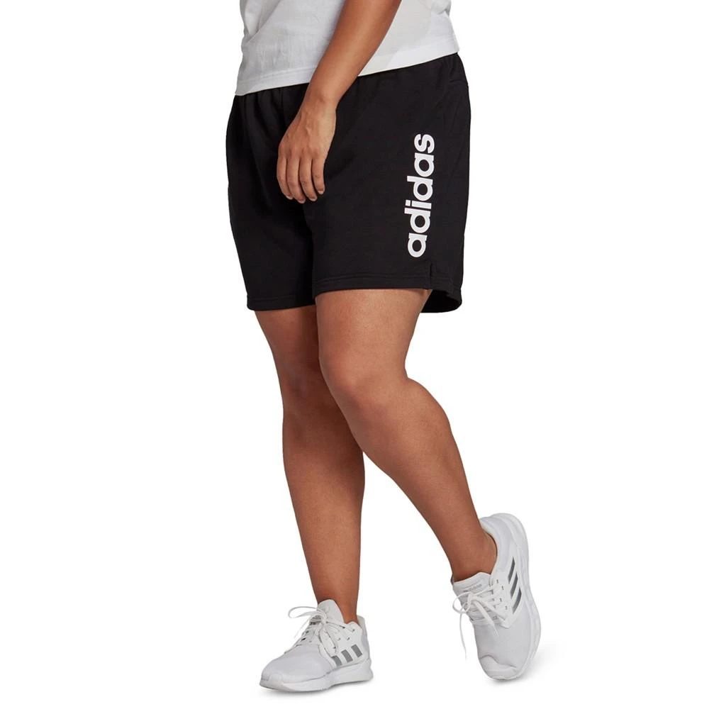 商品Adidas|Essentials Plus Size Slim Shorts,价格¥160,第1张图片