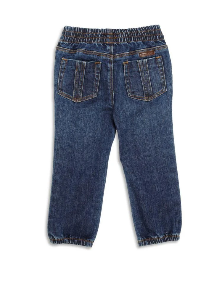 商品Burberry|Burberry - Baby's & Toddler's Faded Elastic Waist Jeans,价格¥446,第2张图片详细描述