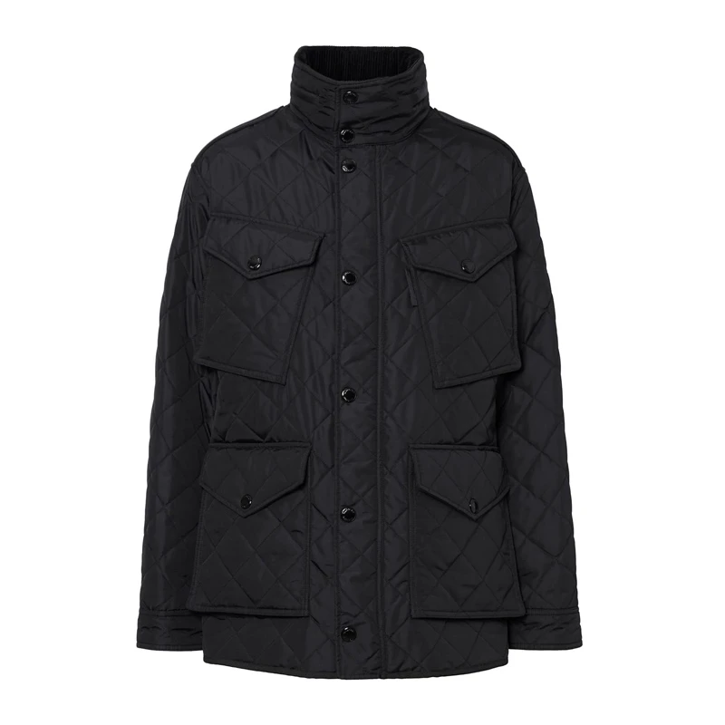 商品[国内直发] Burberry|Burberry 博柏利 男士黑色聚酰胺外套 8019139,价格¥7112,第1张图片