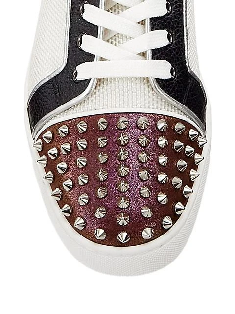 商品Christian Louboutin|Louis Junior Spikes Orlato Sneakers,价格¥7447,第4张图片详细描述