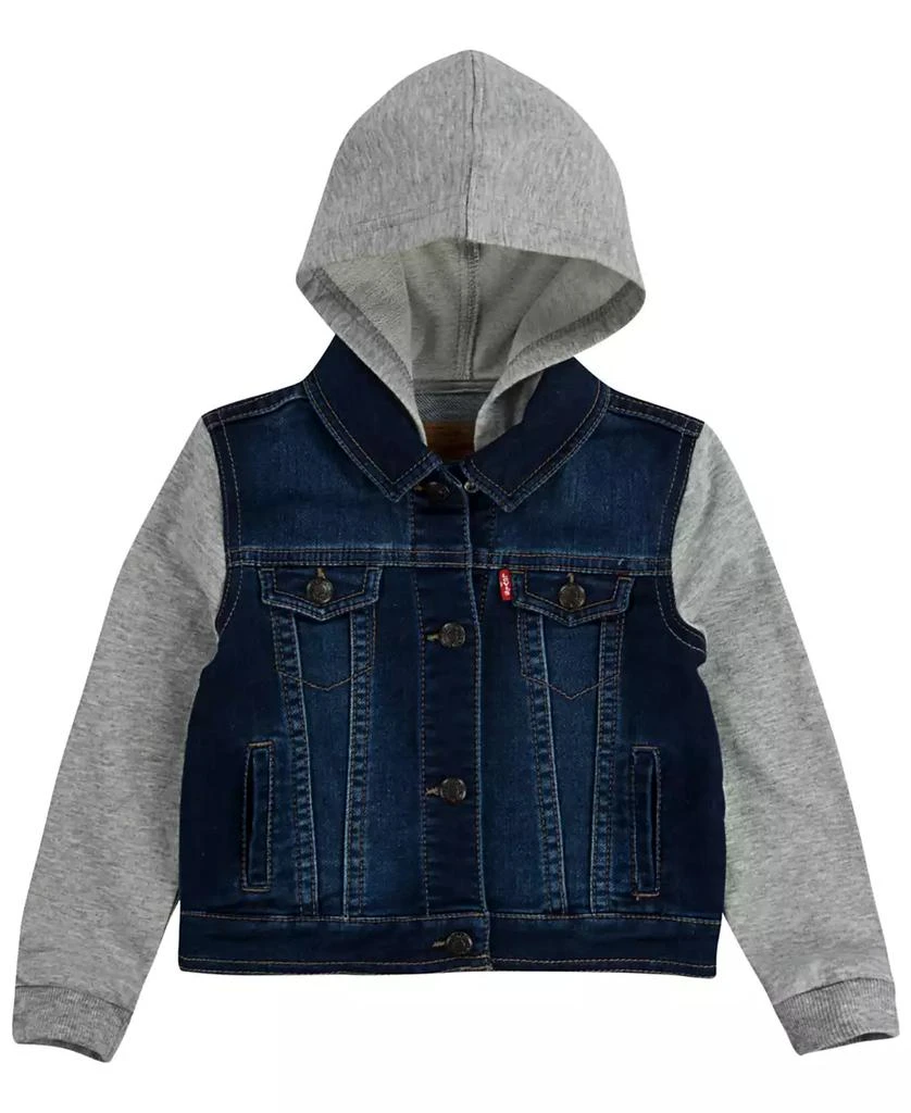 商品Levi's|Baby Boys French Terry Sleeve Trucker Jacket,价格¥447,第1张图片