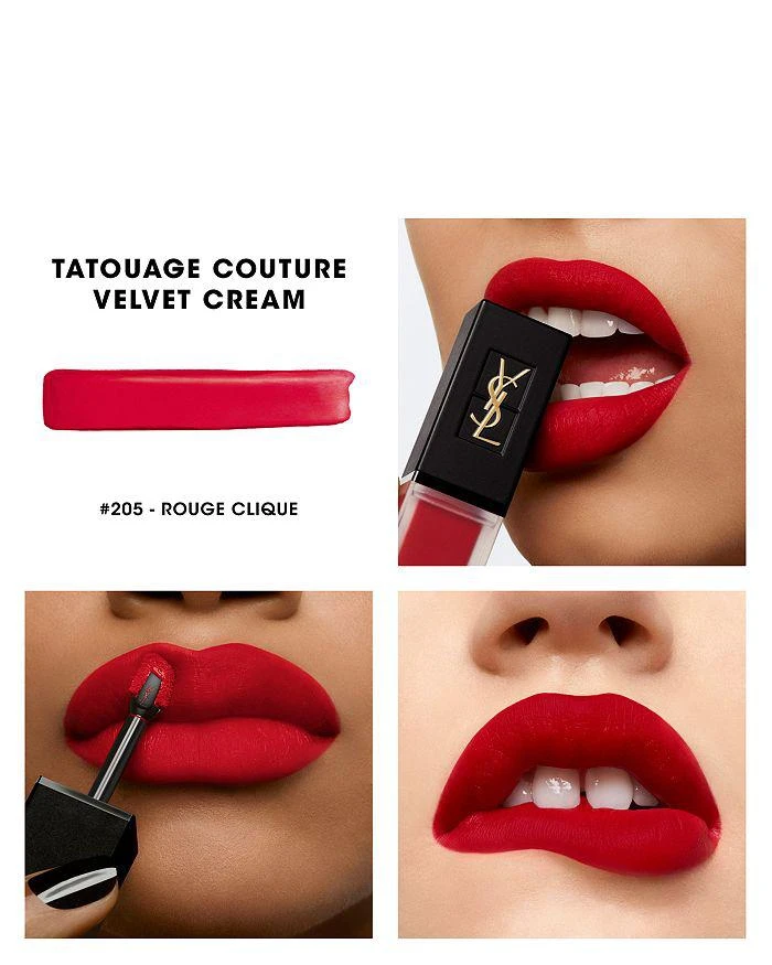 商品Yves Saint Laurent|Yves Saint Laurent Tatouage Couture Velvet Cream Liquid Lipstick,价格¥341,第2张图片详细描述