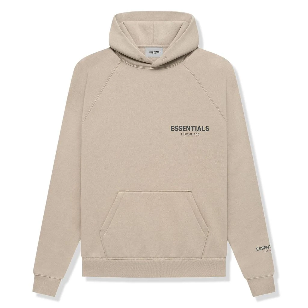 商品Essentials|Fear Of God Essentials Core Collection String Tan Hoodie,价格¥1880,第1张图片