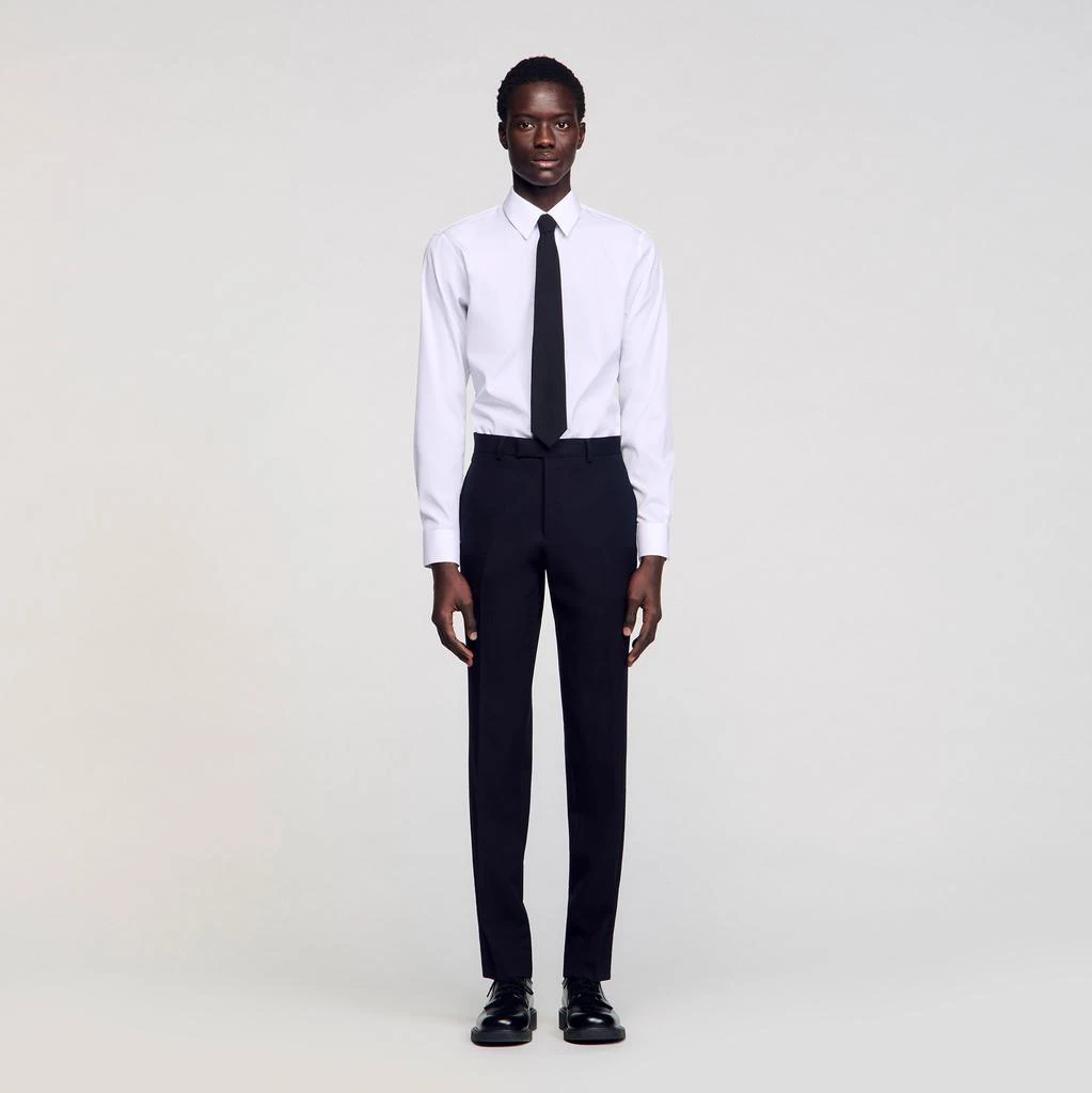 商品Sandro|Wool suit trousers,价格¥2411,第1张图片