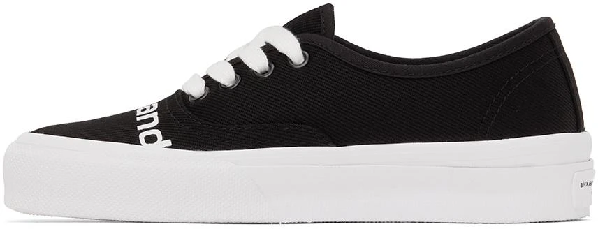 商品Alexander Wang|Black Dropout Logo Sneakers,价格¥1109,第3张图片详细描述