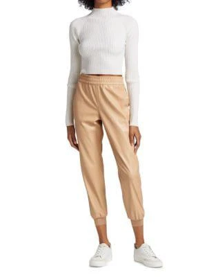 Irena Rib-Knit Cropped Sweater 商品