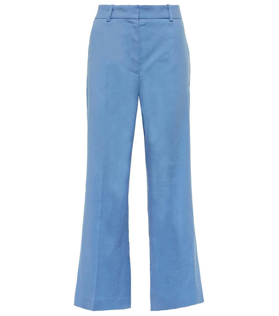 商品Joseph|亚麻混纺高腰喇叭裤,价格¥1961,第1张图片