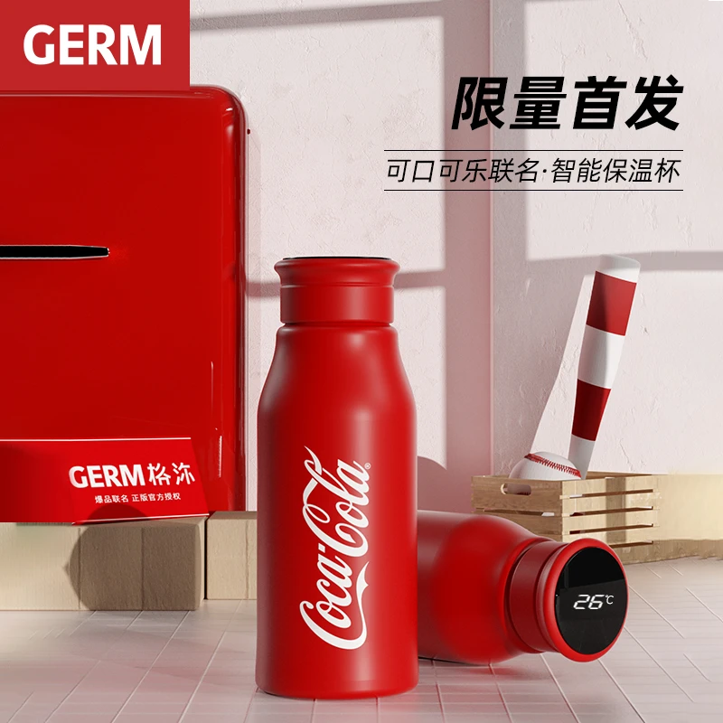 日本GERM格沵 可口可乐联名款元气 保温杯 370ML 商品