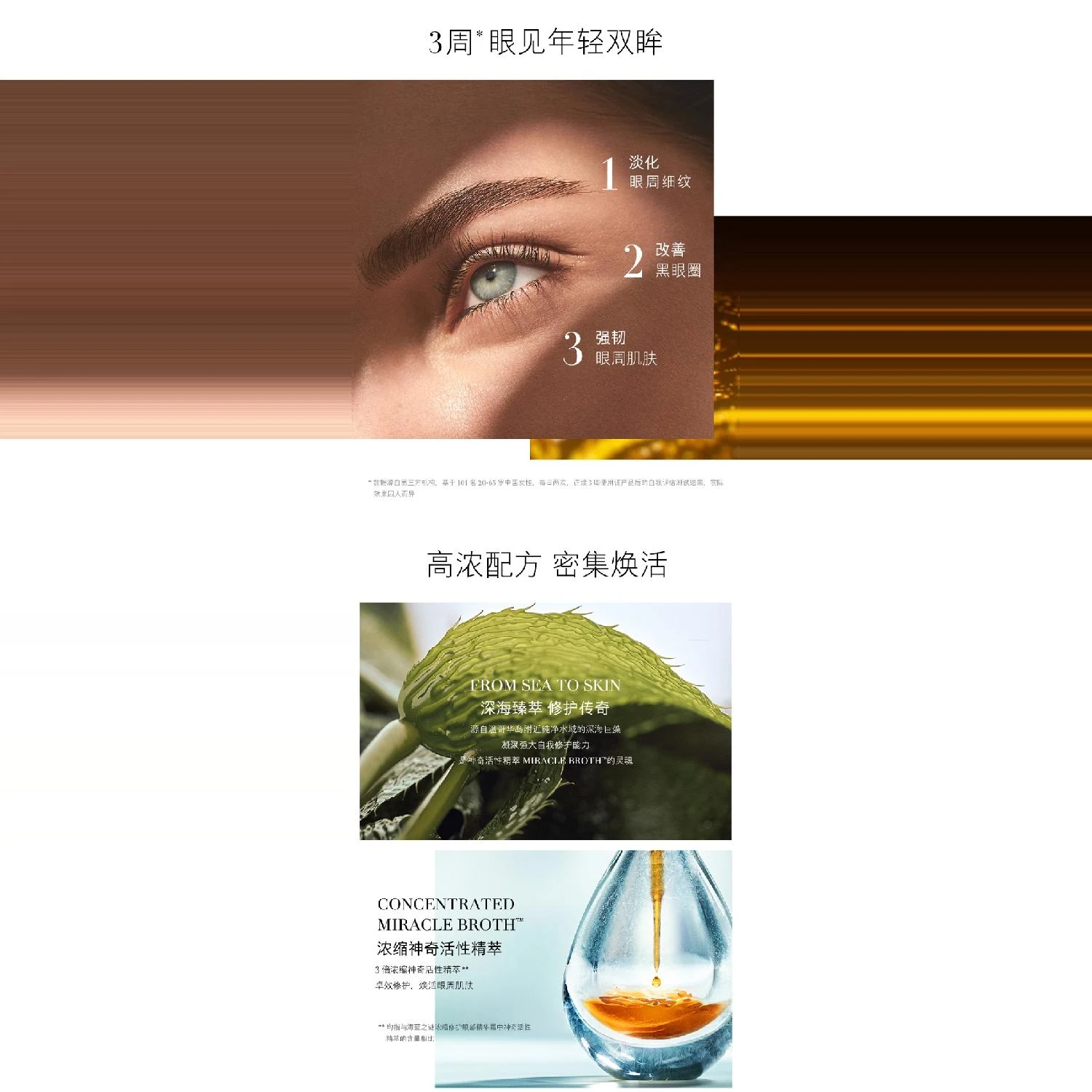 LA MER 女士 眼霜 海蓝之谜 浓缩修护精华眼霜15ML「2020新版」 2030006 商品