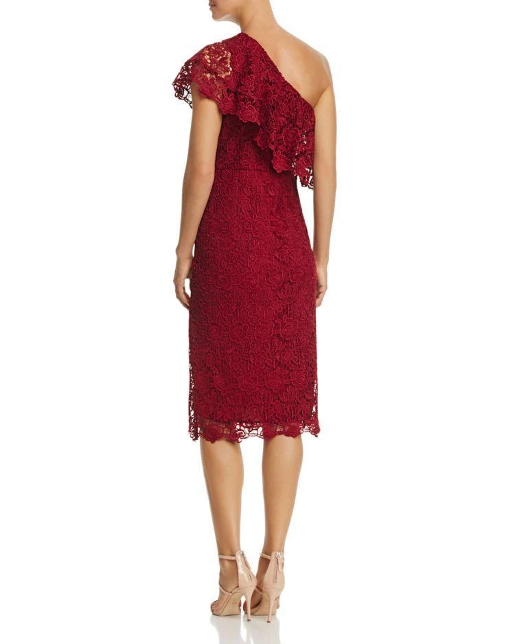 商品nanette Nanette Lepore|One-Shoulder Lace Sheath Dress,价格¥1292,第2张图片详细描述