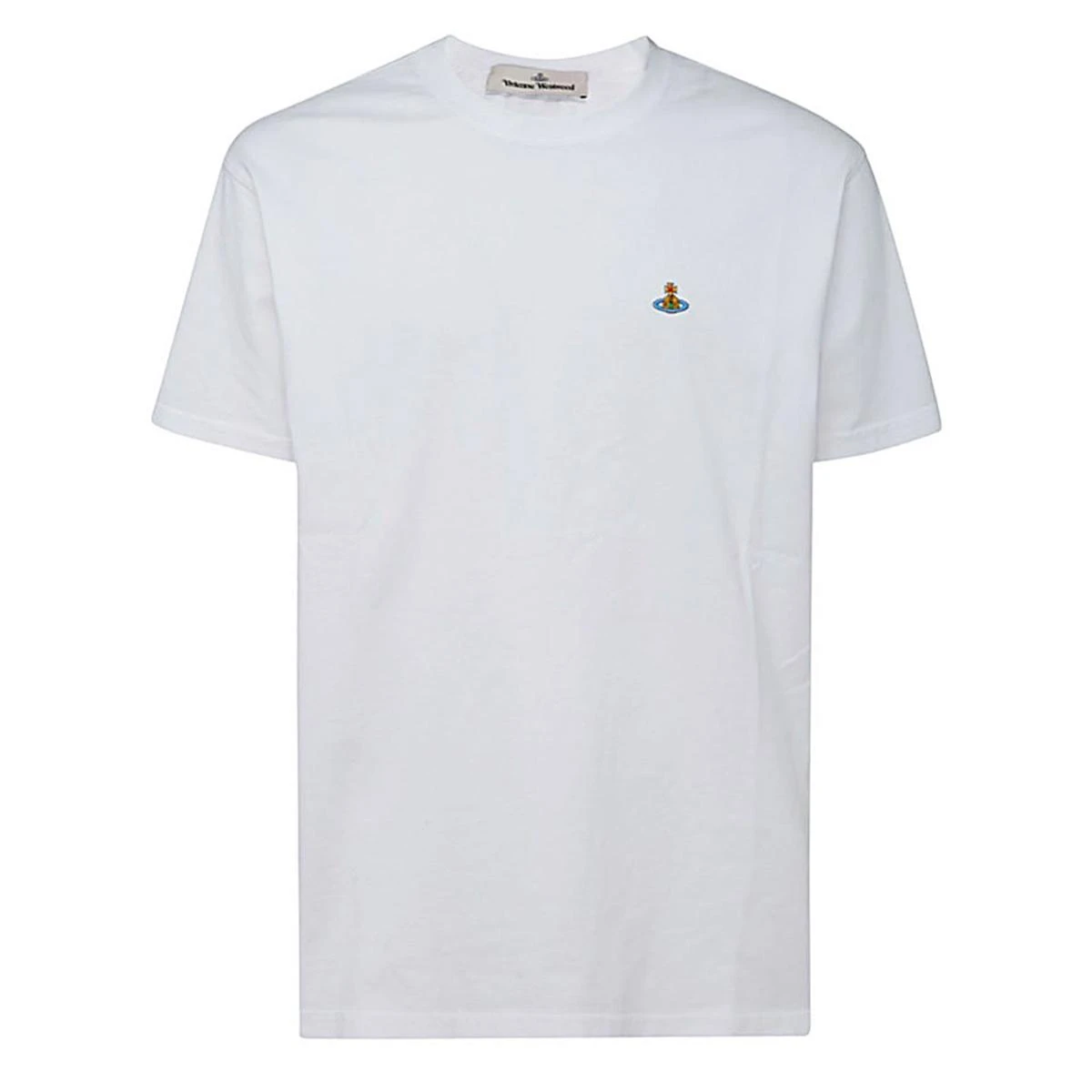 商品【商品预售7天】 Vivienne Westwood|Vivienne Westwood 男士T恤 3G010013J001MA401 白色,价格¥919,第1张图片