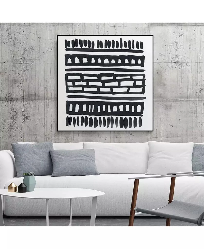 商品Giant Art|30" x 30" Weft III Art Block Framed Canvas,价格¥2106,第4张图片详细描述
