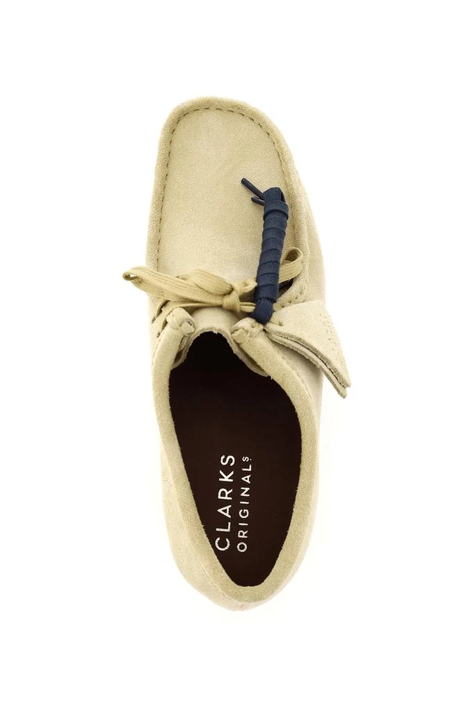 商品Clarks|Wallabee suede leather lace-up shoes,价格¥825,第3张图片详细描述