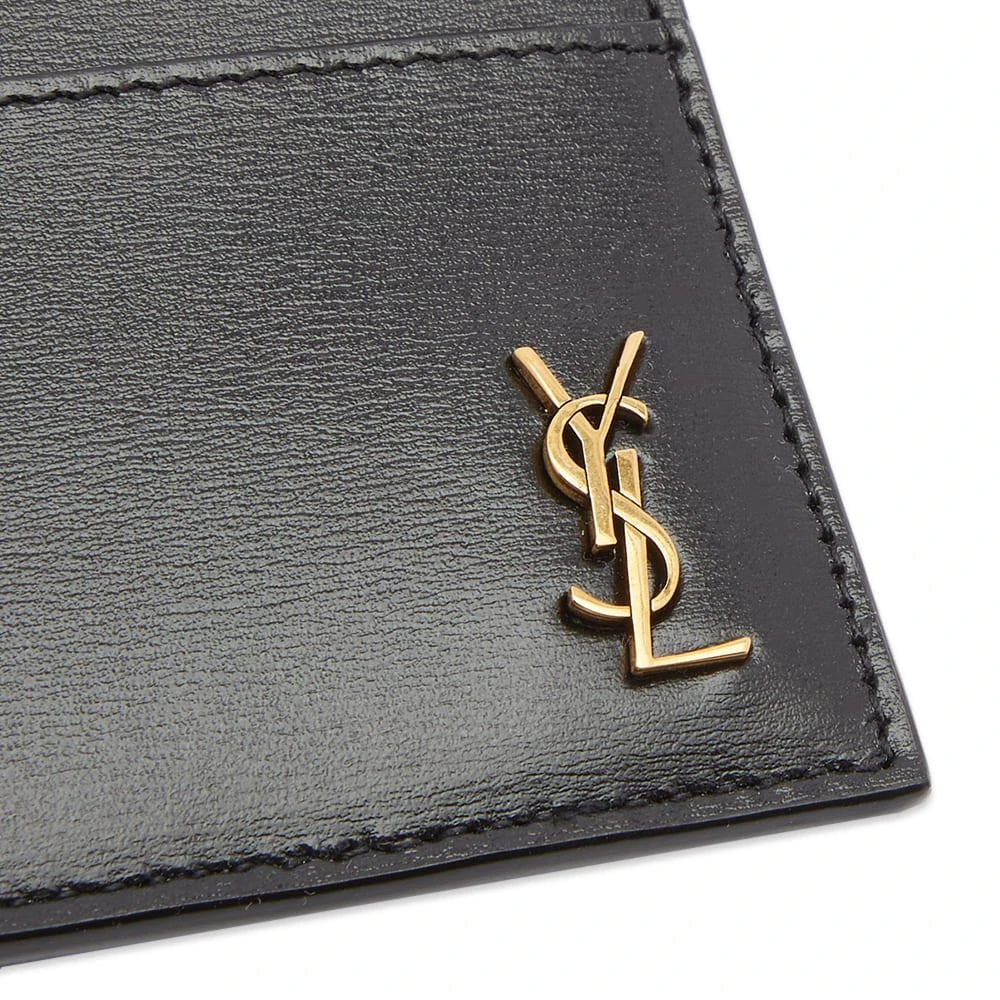 商品Yves Saint Laurent|Saint Laurent YSL Metal Logo Cardholder,价格¥1819,第3张图片详细描述