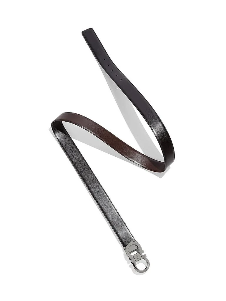 商品Salvatore Ferragamo|Gancini Buckle Adjustable Cut-to-Size Reversible Belt,价格¥4066,第5张图片详细描述