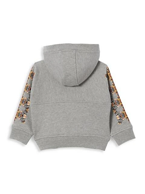 商品Burberry|Baby's Classic Thomas Bear-Print Zip-Up Hoodie,价格¥2099,第3张图片详细描述