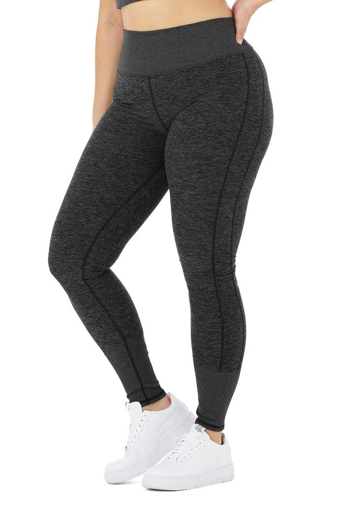 High-Waist Alosoft Lounge Legging - Dark Heather Grey 商品