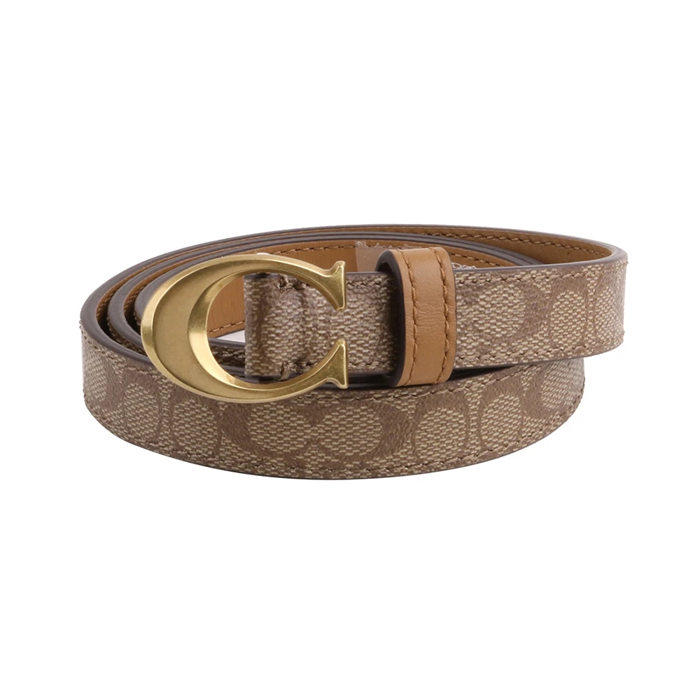 商品[国内直发] Coach|COACH 印花女士腰带 F89402BKHSD,价格¥597,第1张图片