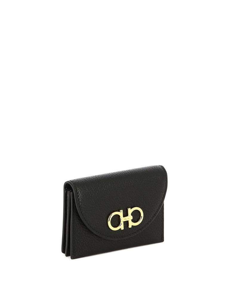 商品Salvatore Ferragamo|Gancini Wallets & Card Holders Black,价格¥2453,第2张图片详细描述