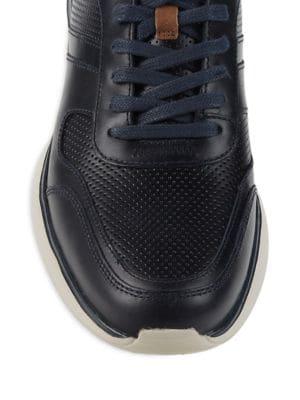 Biodewixdry TM Active Mudguard Perforated Leather Sneakers商品第5张图片规格展示