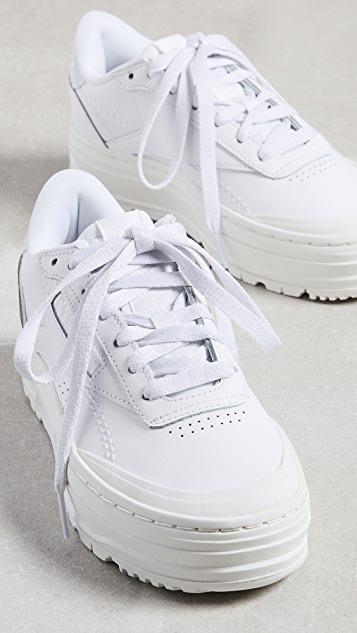 商品Reebok 锐步|Club C 双几何图案运动鞋,价格¥708,第5张图片详细描述