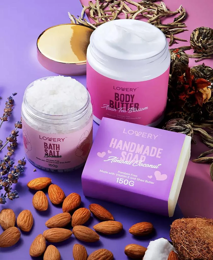 商品Lovery|New Mom Gifts, Spa Gift Set for Mom To Be, Bath and Body Gift Set, 7 Piece,价格¥369,第3张图片详细描述