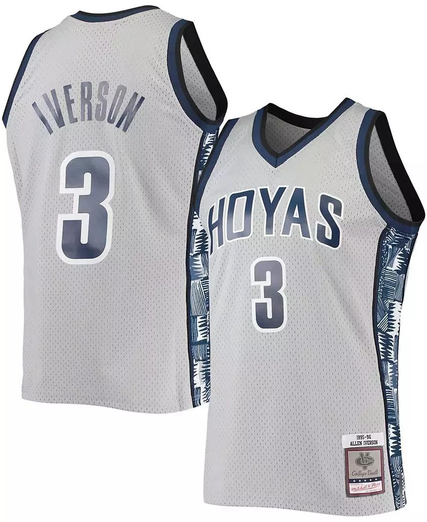 商品Mitchell and Ness|Men's Allen Iverson Georgetown Hoyas 1995-96 Swingman Replica Jersey,价格¥744,第1张图片
