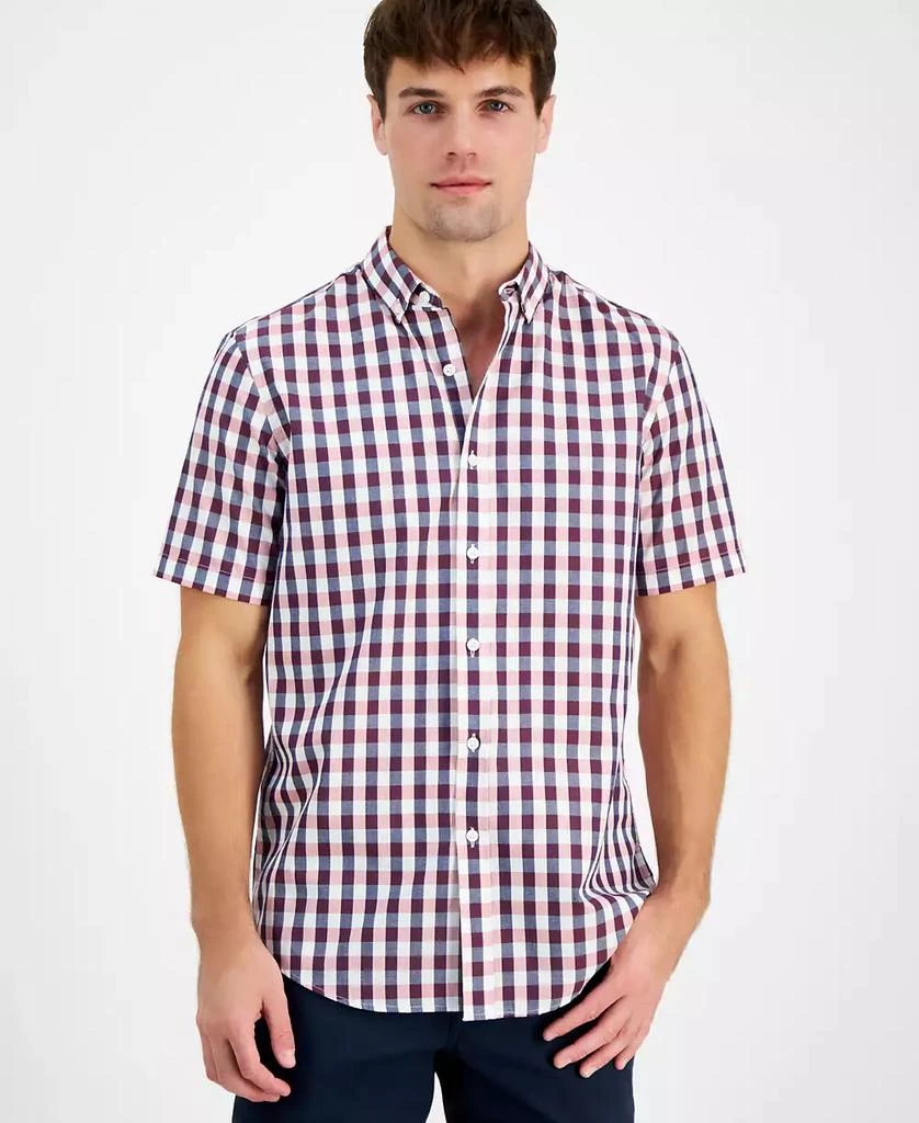 商品Club Room|Men's Gin Regular-Fit Plaid Button-Down Shirt, Created for Macy's,价格¥151,第1张图片