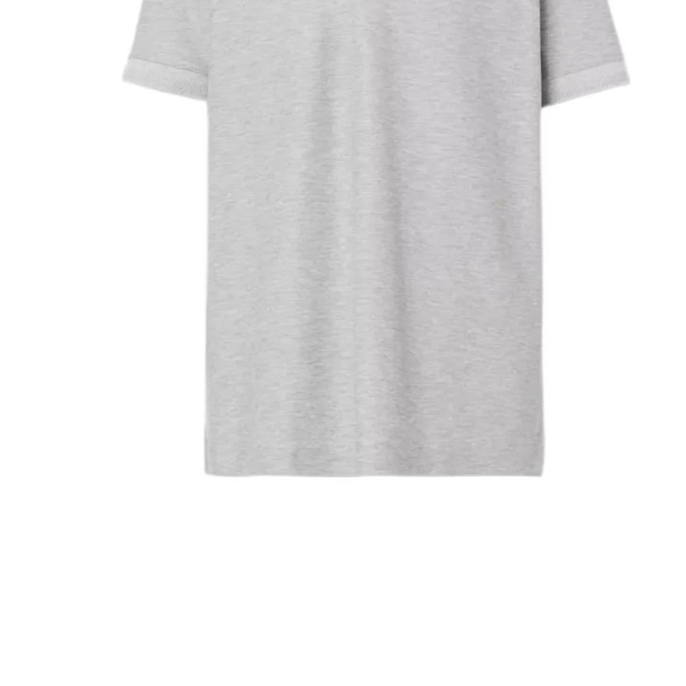 商品[国内直发] Burberry|博柏利 FW22 案珠地网眼布棉质短袖POlo衫 男款 灰色,价格¥1312,第6张图片详细描述