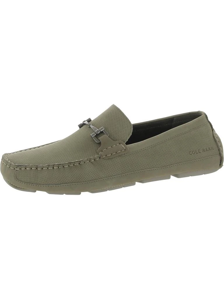 商品Cole Haan|Wyatt Bit Mens Leather Slip-On Driving Moccasins,价格¥974,第1张图片