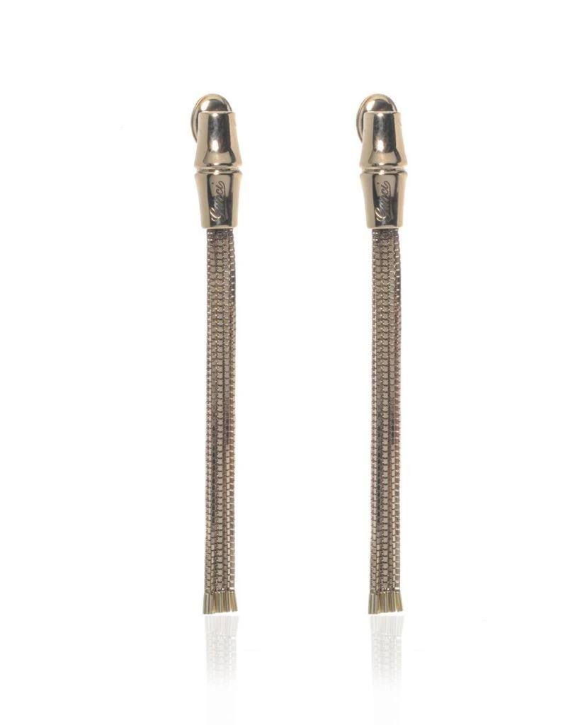 商品Gucci|Gucci 18k Yellow Gold Bamboo Earrings YBD28596100100U,价格¥28013,第1张图片