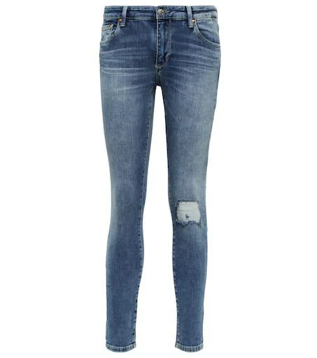 商品AG Jeans|The Legging中腰紧身牛仔裤,价格¥1115,第1张图片