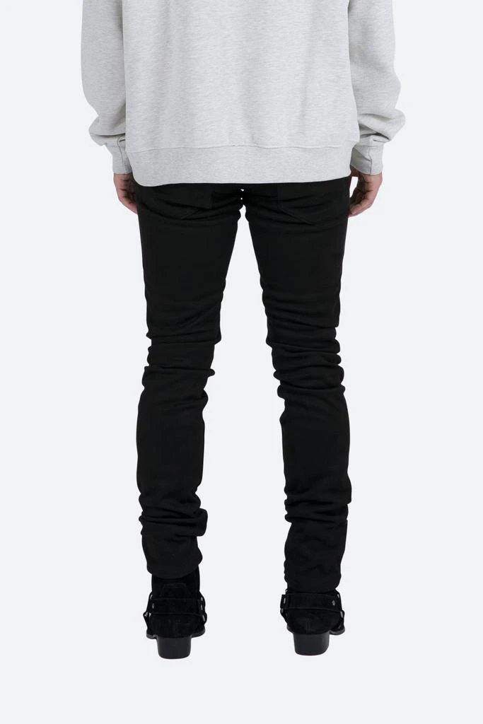 商品MNML|M318 Suede Slim Pants - Black,价格¥287,第4张图片详细描述