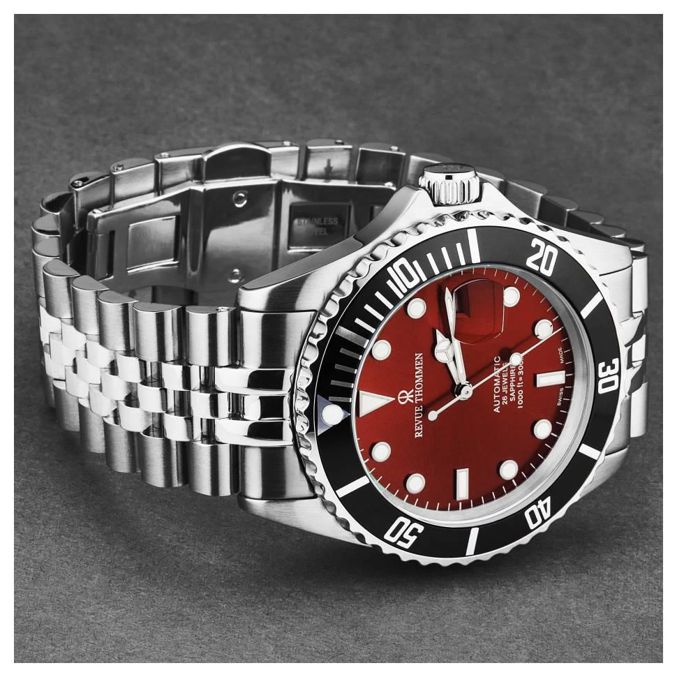 商品Revue Thommen|Revue Thommen Diver Men's Automatic Watch,价格¥4761,第3张图片详细描述