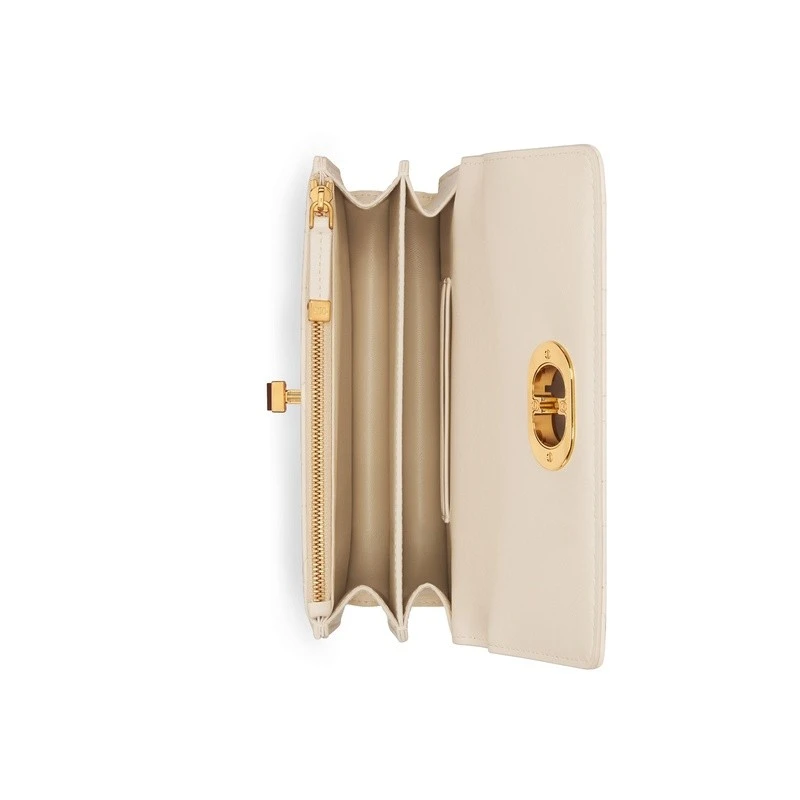 商品Dior|Dior 迪奥Caro系列女士浅褐色羊皮单肩包,价格¥22614,第5张图片详细描述