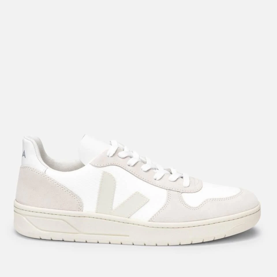 商品Veja|VEJA WOMEN'S V10 B-MESH TRAINERS - WHITE/NATURAL PIERRE,价格¥826,第1张图片