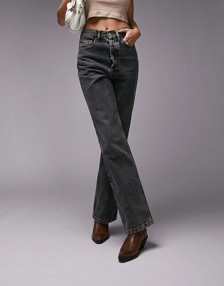 商品Topshop|Topshop grunge Kort jeans in authentic blue,价格¥272,第4张图片详细描述