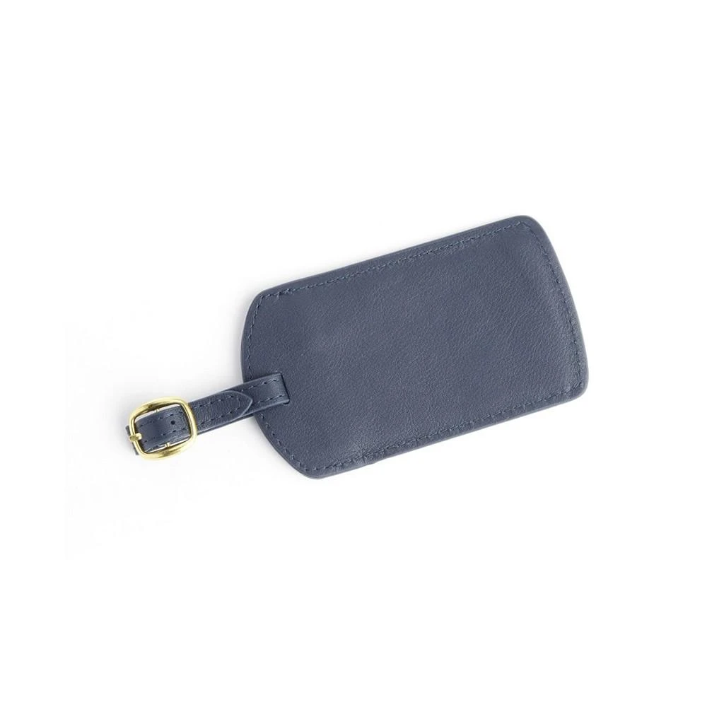 商品ROYCE New York|Luggage Tag with Gold Plated Hardware,价格¥260,第4张图片详细描述