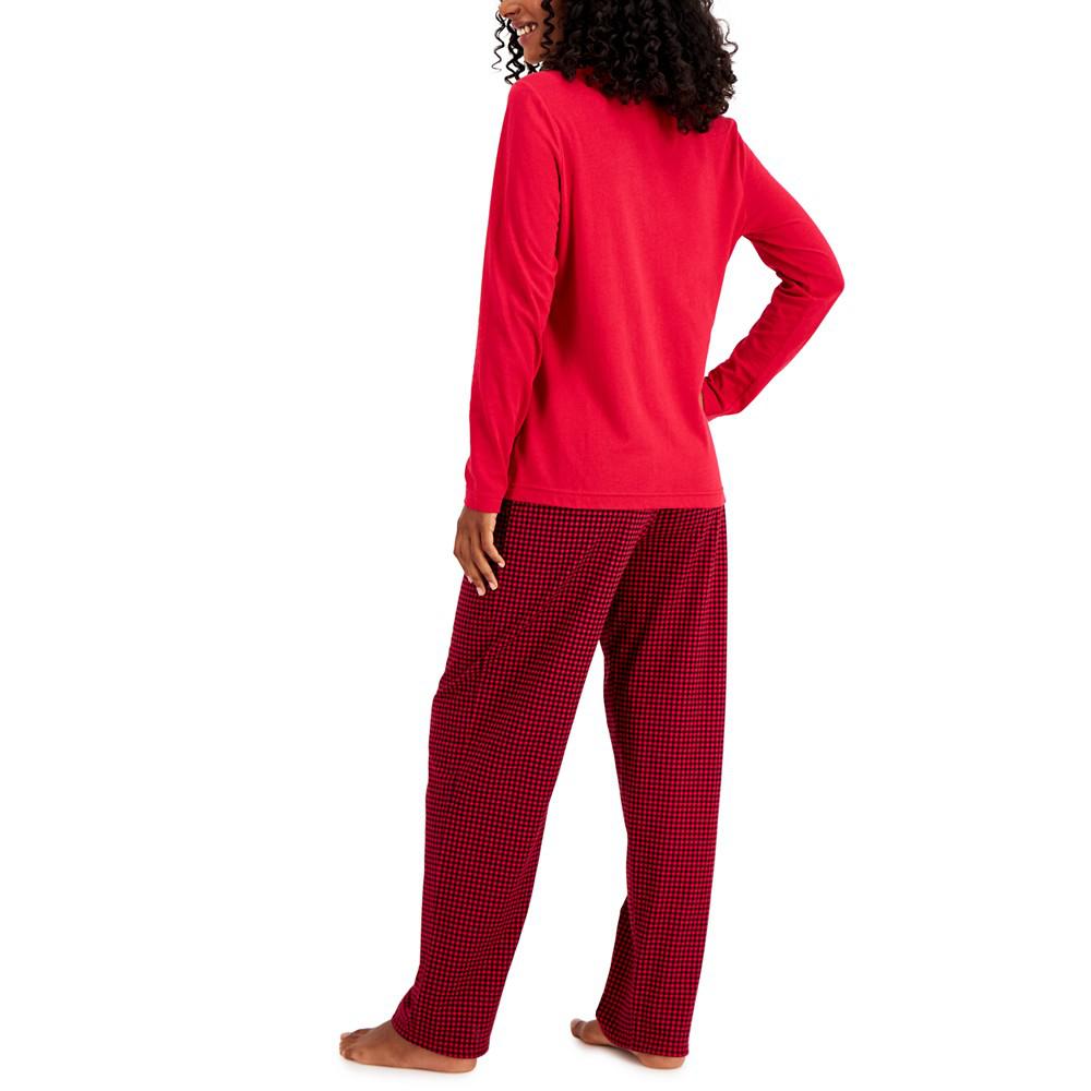 Cotton Pajama Set, Created for Macy's商品第2张图片规格展示