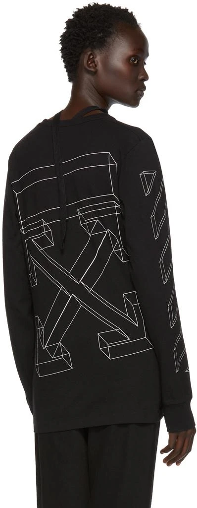 商品Off-White|Black Diag 3D Long Sleeve T-Shirt,价格¥2041,第3张图片详细描述