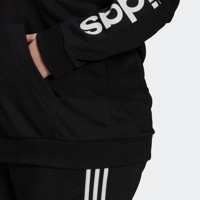 Women's adidas Essentials Logo Full-Zip Hoodie (Plus Size) 商品