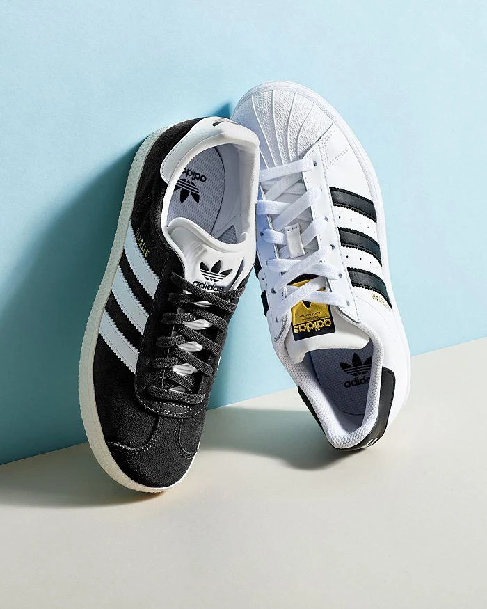 商品Adidas|阿迪达斯 Superstar Lace Up Sneakers - Big Kid,价格¥338,第3张图片详细描述