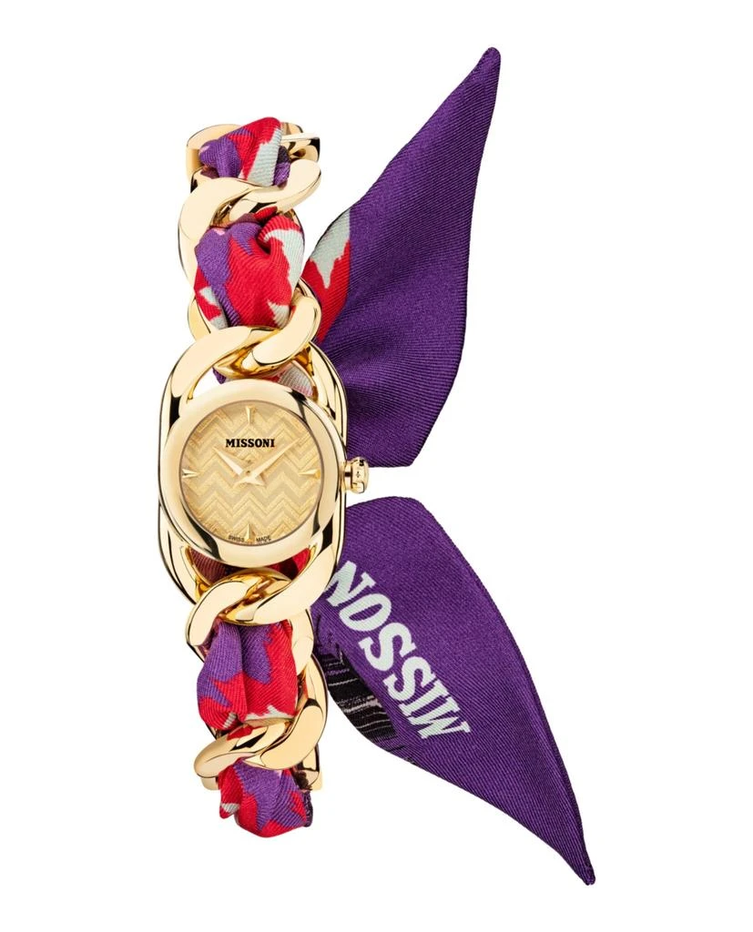 商品Missoni|Missoni Gioiello Twilly Bracelet Watch,价格¥2233,第1张图片