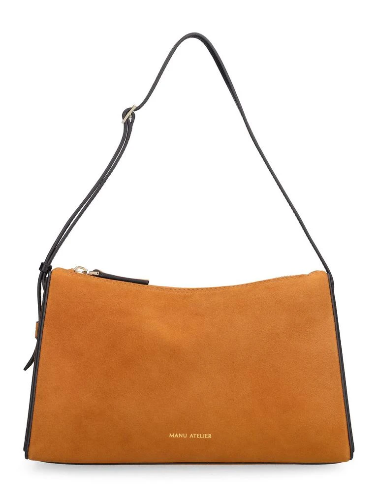 商品Manu Atelier|Prism Suede Shoulder Bag,价格¥1599,第1张图片