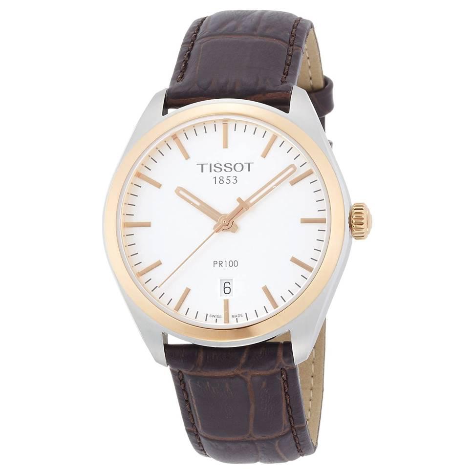 tissot 天梭 pr100系列 男士石英腕表 41mm t1014102603100