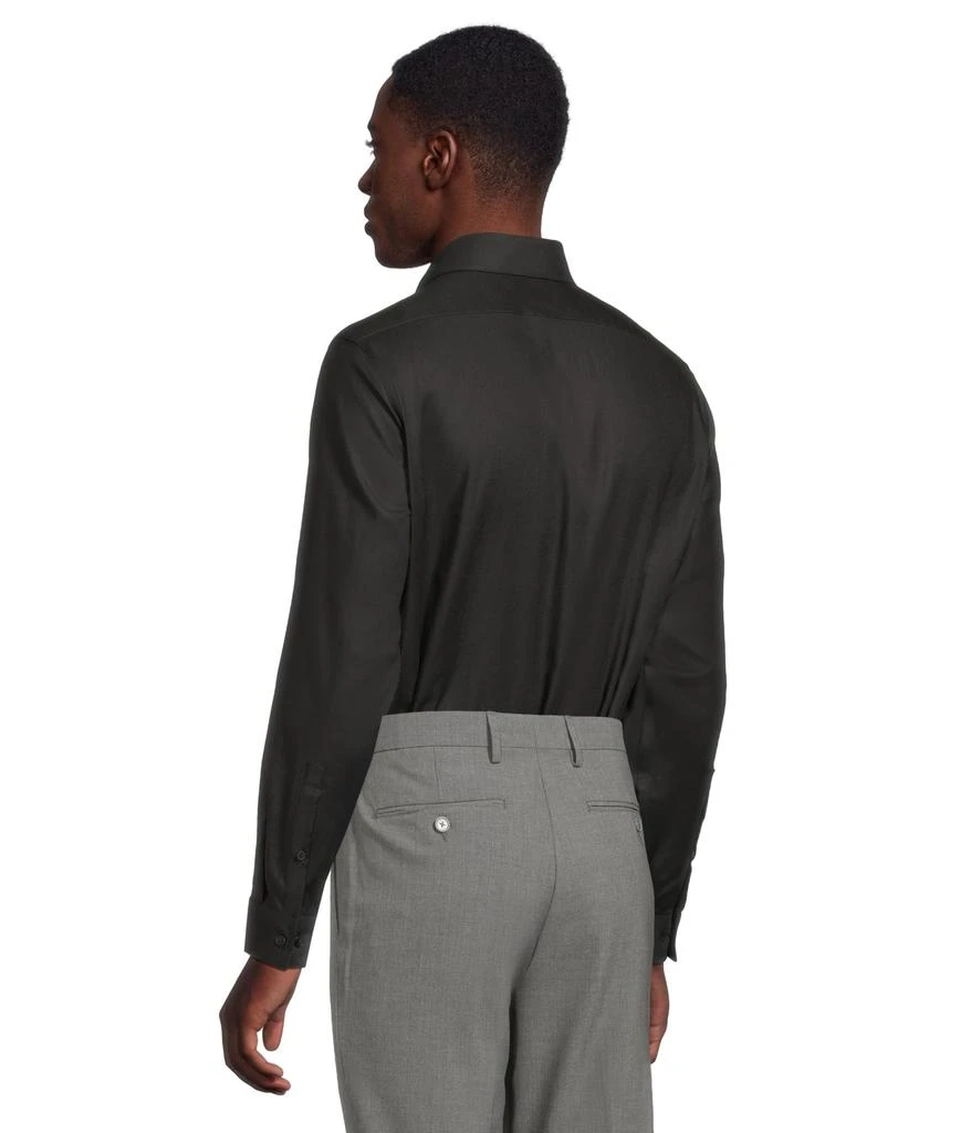 商品Calvin Klein|Dress Shirt Slim Fit Non Iron Stretch Solid,价格¥363,第3张图片详细描述