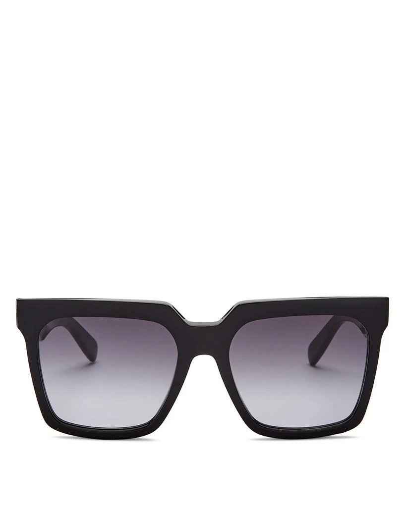 Bold 3 Dots Square Sunglasses, 55mm 商品