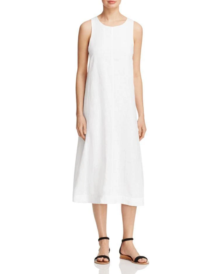 商品Eileen Fisher|Eileen Fisher Sleeveless Organic Linen Dress,价格¥1769,第1张图片